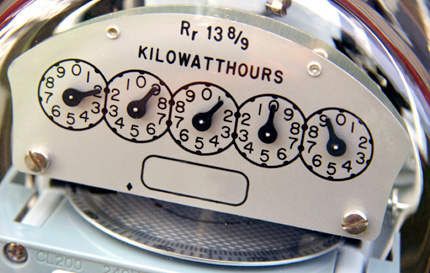 Analog electricity meter