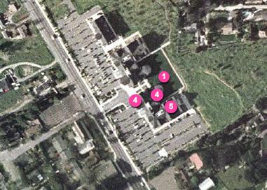Flickr photos plotted on a map