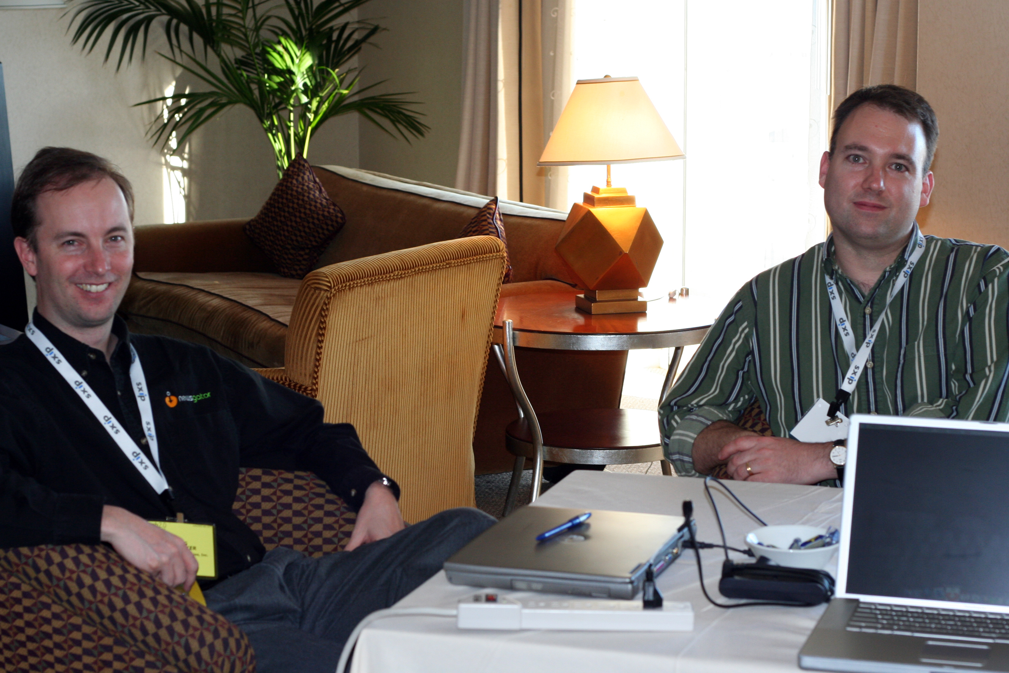 Greg Reinacker and Brent Simmons