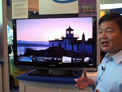 Intel Widget Channel demonstration