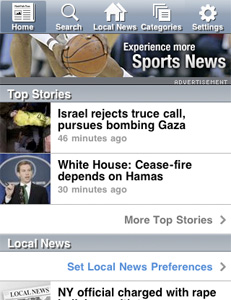 AP News iPhone application