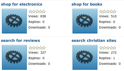 Live.com search macros