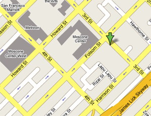 Google Map of Chaat Cafe in San Francisco