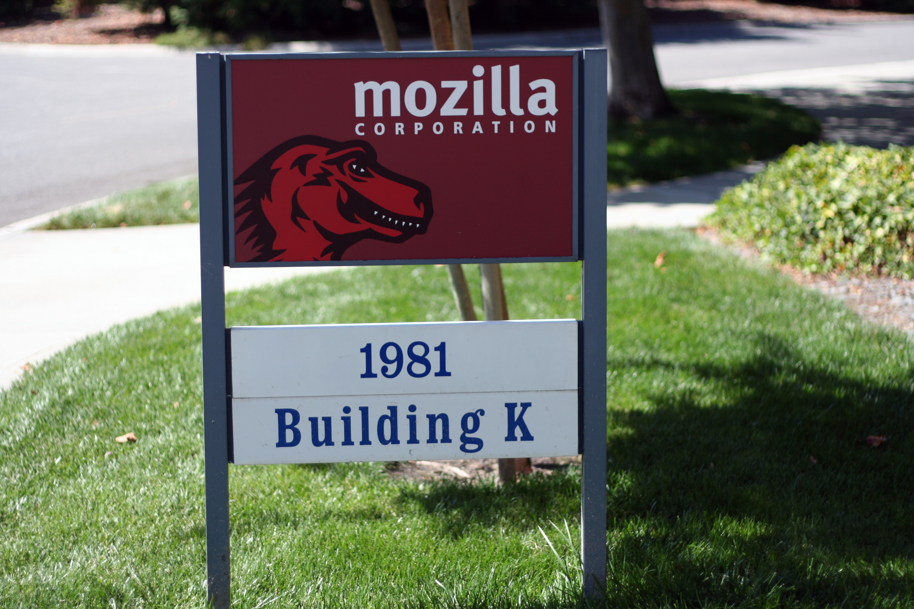 Mozilla signage