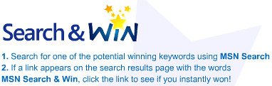 MSN Search & Win