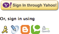 Pibb OpenID signin buttons