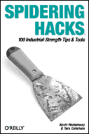 Spidering Hacks cover