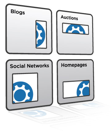 PostApp widget syndication