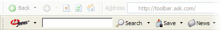 Jeeves toolbar
