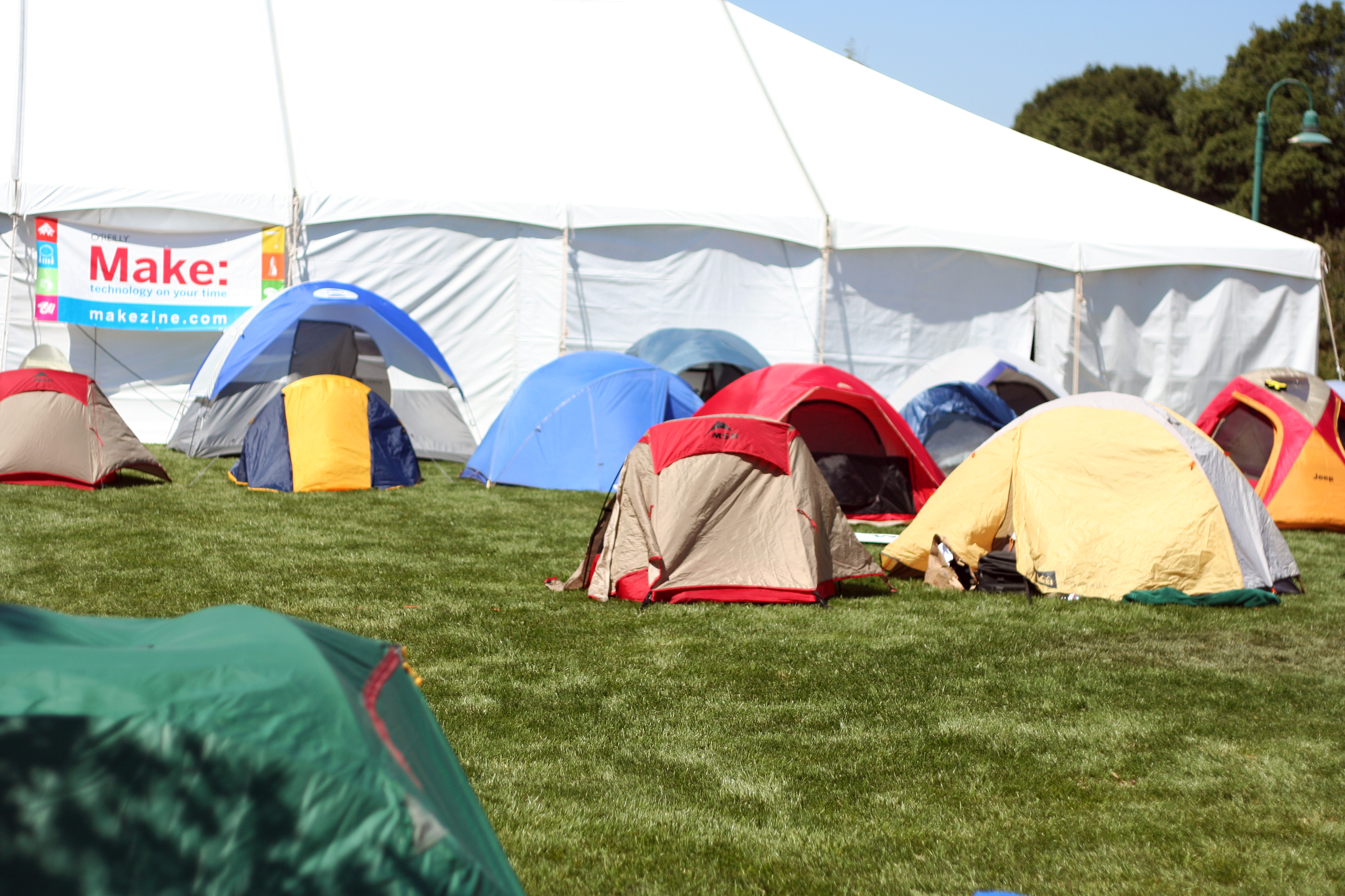 Tent town