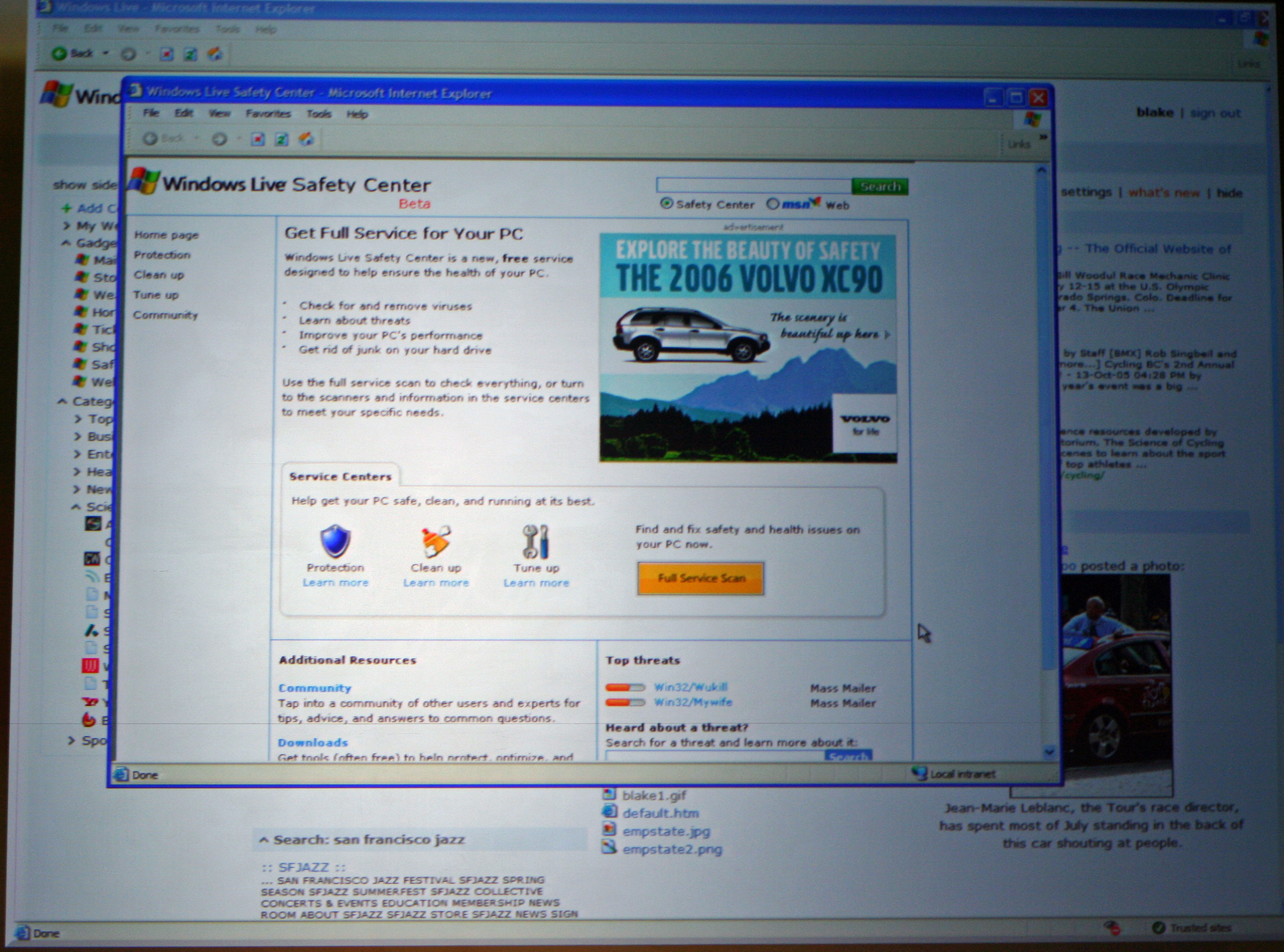 Windows Live Safety Center