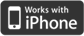 Works with iPhone logo